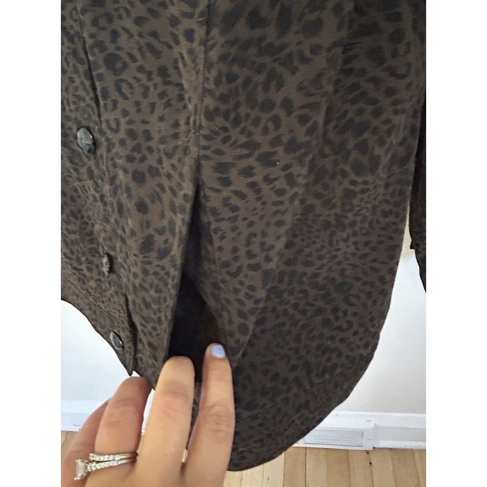 Breckenridge Cheetah Print Jacket Size Petite Small - Picture 5 of 7